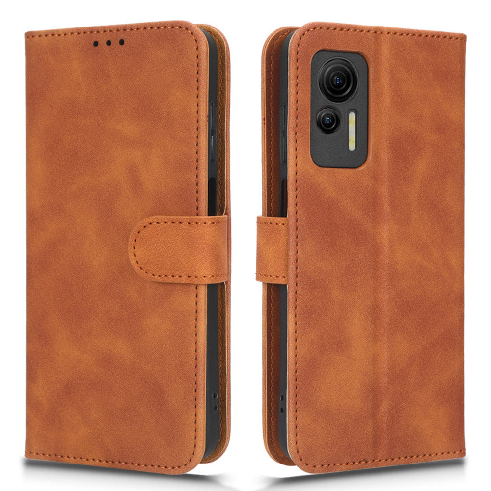 For Ulefone Note 14 Skin-touch PU Phone Leather Case Wallet Stand Shockproof Cell Phone Cover For Ulefone Note 14 Skin-touch PU Phone Leather Case Wallet Stand Shockproof Cell Phone Cover